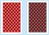 Copag Master Plastic Playing Cards: Wide, Regular Index, Black/Red